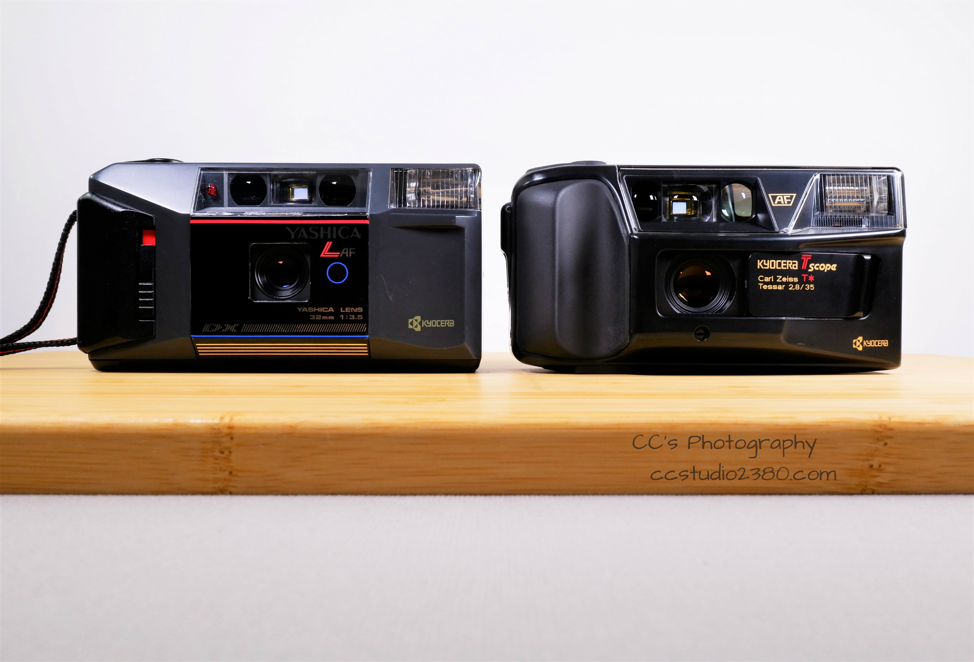 Yashica L AF vs. Kyocera T Scope | Chasing Classic Cameras with Chris